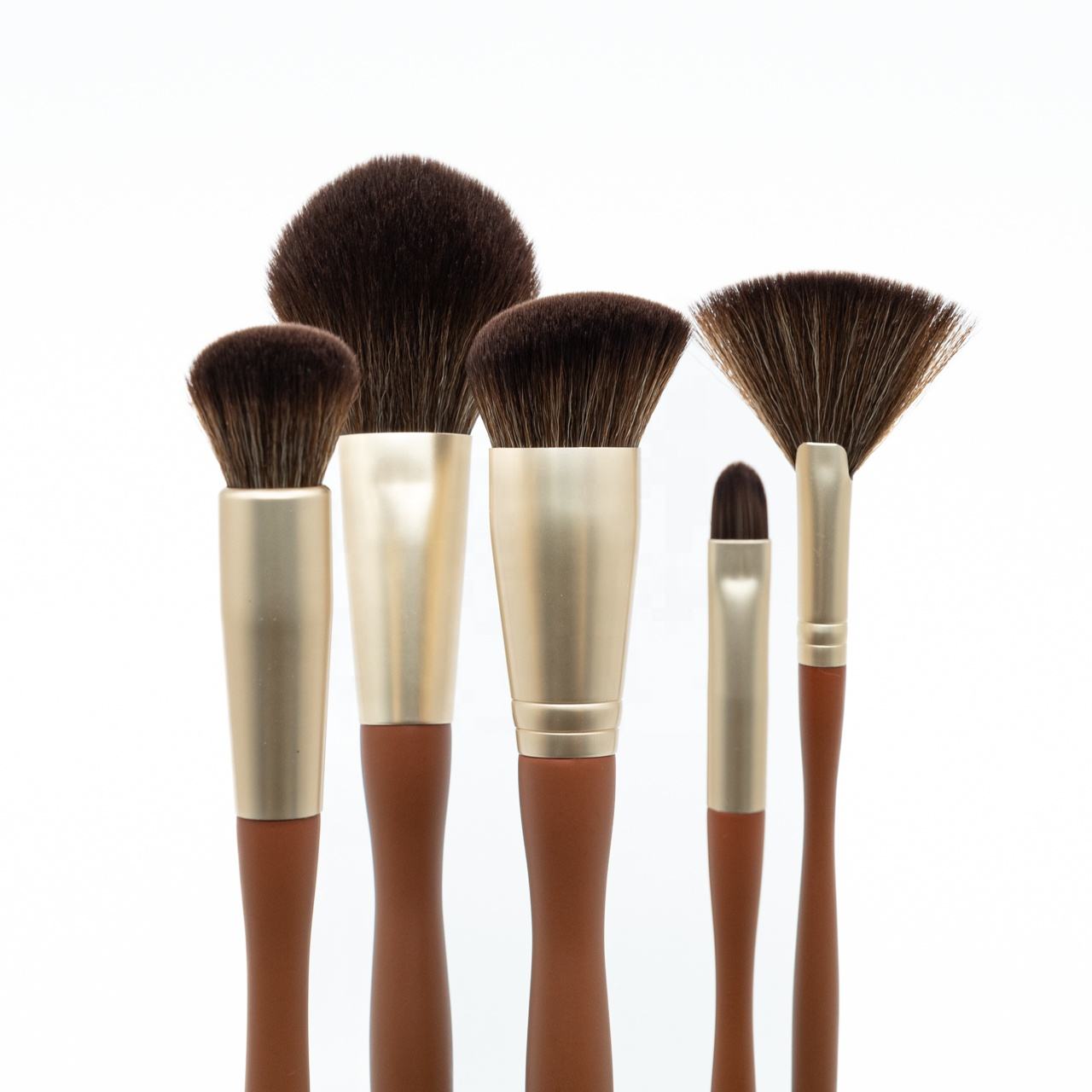 Synthetic Hair Cosmetic Brush Set