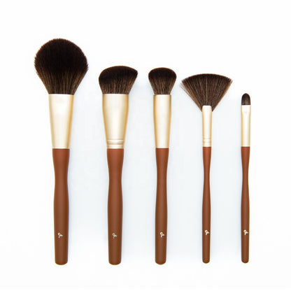 Synthetic Hair Cosmetic Brush Set