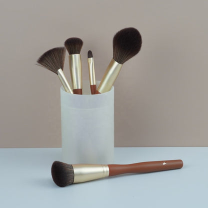 Synthetic Hair Cosmetic Brush Set