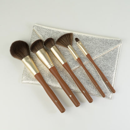 Synthetic Hair Cosmetic Brush Set